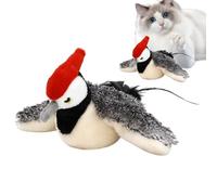 Generico Tweet Cat Toy - Stuffed Animal with Banging, Interactive Jumping Device, Cute Simulated Flying Teaser, Cat Stuffed Toy | Gioc