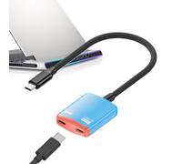 Genérico Type-C Converter | Stable Connection and Plug and Play - Audio Converter Cable - for Adults, Teens, Children, Home, Living Room, Bedroom, College Dorm,