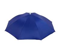 Generico Umbrella Hat | Hands Free Sun Protection Head Umbrella | Waterproof Folding Tesestre for Camping Gardening Gardening Hiking Golf, Royal Blue, riferimento alla descrizione