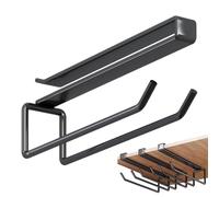 Generico Under Glass Holder | Under Counter Wine Rack Without Holes for Drying, Wine Rack for Kitchen Below, Bar Cellar and Dining Room