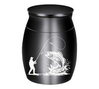 Genérico Urns for Pets Cat,Aluminum Urns Style for Ashes Dog - Keepsake Box Cremation Puppy Funeral Garden Small Animals Outdoor