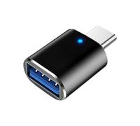 Genérico USB Adapter - Charge Rapide | USB-A Type-C Cable for Voiture, Ordinateur Portable, PC, Chargeur and Power Bank - USB Adaptateur Compatible Données et Alimentation