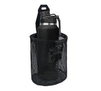 Genérico Utility: Trash Design Quick Release Mesh Large Capacity, Organizer with Lanyard for Folding Belt, Recovery Tool Holder, Transp Accessory, Black, Consulte la descripción, See description