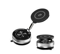 Genérico Vacuum Cell Phone: Magnetic with Vacuum Responsibility | 360 Degree Adjustable Foldable Mobile Phone for Gym and Auto Mirror Table,