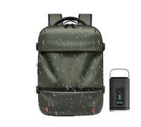 Generico Vacuum Travel Backpack | 48L Waterproof Expandable Suitcase Backpack, Laptop Bag for Business Travel Night Adventure, green, Please refer to the description, Please refer to description