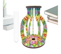 Generico Vase with Rhinestone Decoration | Kit for Painting Flower Vase | Decoration for Desk and Home for the Whole Family