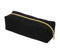 Generico Velvetoy Case - Cosmetic Pouch | Zipper Eraser Case | Container Sovereign Organizer for Large Capacity Stationery Cards for Boys, Black, Please refer to description, Please refer to