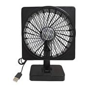 Genérico Ventilatore Per Auto 12 Volt - Ventilatore Raffreddamento | Ventilatore Doppia Testa | Circolatore D'Aria Con Rotazione 360 Gradi Accessories Veicolo Per Furgone SUV Viaggio Estate