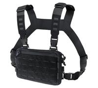 Genérico Vest Harness - Waterproof Adjustable Chest Storage Pack, Lightweight Breathable Outdoor Utility Organizer | Reliable Companion for Hydration, Fitness, Black, Consulte la descripción, See