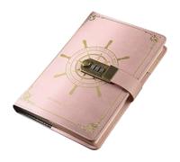 Generico Vintage Diary | Thick Password Paper 300 Pages - Writing Notebook with Block and Diary - for Girls Teenagers Adults Office School Room Gift