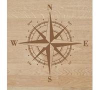 Genérico Vinyl Cutting Sticker Pink Winds 20 x 20 cm Sticker Decal Autocollant Van Camper (Brown)