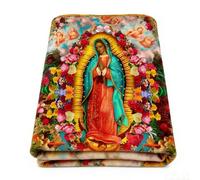 Genérico Virgin Mary Blanket - Warm Blanket for Sofa 150x100cm | Prayer Christian Blanket Soft Religious Home Decor Throws for Living Room Sofa Bed Meditation Bedroom Office