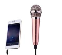Genérico Vlog Microphone: Metal Voice Recording Device, Pocket Sound Capture Device Set, Clear Module, Multimedia Tool, Creation Help