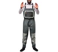 Genérico Waders - Breathable Chest Waders Pants | Stockingfoot Fishingg Chestt Wader, Waterproof Boots for And Hunting, Breathable Half Foot | Wadders Pants - Game