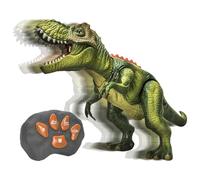 Generico Walking Dinosaur Toy - Dinosaur Figure With Action Spray, Remote Control That Animals Moving, Interactive Electronic Game Set | Remote Dinosaurs For Backyard Travel