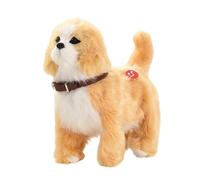 Generico Walking Dog - 8.66 Inches Interactive Stuffed Puppy | Realistic Sensing Electronic Dog with Music, Tail Wagging Barking Toy for Play, Bedroom, Holiday, and Birthday
