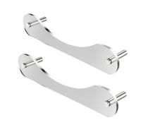 Generico Wall Hangers - Acrylic Hat Rack | Baseball Cap Organizer Wall Organizer Upstream Hat Door | 2 Piece Rack Hook Set for Women Men