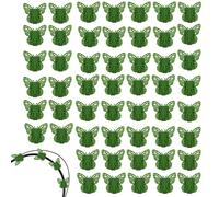 Generico Wall Hooks for Climbing Plants | Invisible and Reusable Sticker, Support for Climbing Plants with Screws, for Home Office Living Room Bedroom Garden Courtyard Balcony