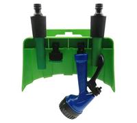 Genérico Wall Hose Holder | Heavy Duty Wall Bracket, Garden Hose Holder - Pipe Nozzle Cover Railing Fence House Pool Balcony Garage Marine Tractor