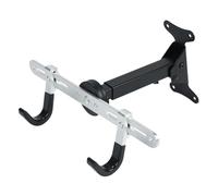 Generico Wall Mounted Bike Rack, Horizontal Bike Holder - Heavy Duty Adjustable Hook Organizer for Storage, Display and Organization in Home and Workshop with Space Saving
