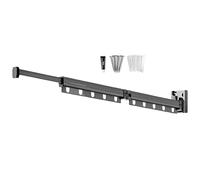 Generico Wall Mounted Clothes Airer, Wall Mounted Clothes Airer, Folding Clothes Airer | Retractable Clothes Airer Expandable to