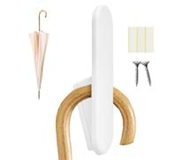 Generico Wall Mounted Coat Hooks | Durable Hangers, Wall Adhesive Hooks Space Saving for Home Backpack Keys Towels
