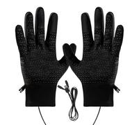 Genérico Warm & Heated Ski Mittens, Rechargeable Ski Mittens | Warm with USB Charging | Windproof Mittens for Outdoor Enthusiasts Hand Warmer for Outdoor Enthusiasts
