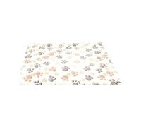 Generico Warming Kennel for Cats | Thermal Blanket Pets with Footprints Pattern - Warm Mat for Cats Dogs Kittens Puppies Indoor Home Winter