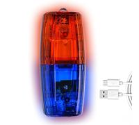 Generico Warning Strobe Shoulder Lights - USB Charging Waterproof Led Shoulder Warning Light | Highly Visible Strobe Lights For Night Running And Others