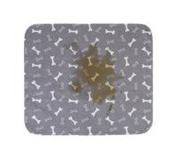 Generico Washable Pee Pads - Leak-Proof | Dog Cushion - Tapis D'Apprentissage Lavable | Empapadores Antideslizantes para Perros | Washable Hygienic Mats | 2026 PRO | Car | Travel | Senior | Gray