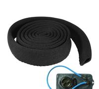 Generico Wasserblasenrohrabdeckung, Isolierschlauchabdeckung | Isolierte Wasserblase für den Außenbereich, Schutz-Schlauchabdeckung, 92 cm, sichere Schlauchabdeckung für den Außenbereich, Black,