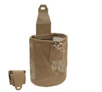 Generico Waste Bag | Multipurpose Foldable Mesh Quick Release Large Capacity | Folding Organizer with Belt Drawstring, Utility Recovery Tool for Hiking, Att, Khaki, riferimento alla descrizione