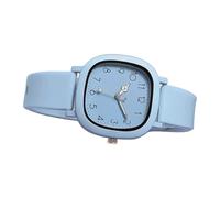 Generico Watch - 9.06 Inch Silicone | Women's Alloy Strap Waterproof - 0.98 Inch Dial Elegant Casual Sport Gift for Teen Girls Wives Mothers Birthday Exams Accessory, Blue, Fare riferimento alla