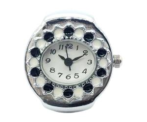 Generico Watch Ring, Guard Ring - High Precision Ladies Watch Ring - Vintage Innovative Jewelry with Precise Timing for Friends and Colleagues, Black, Please refer to the description, Please refer to