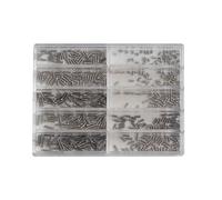 Generico Watch Screw Replacement Kit - 500 Pcs Steel Screws for Watch Repair and Small Electronics, Durable and Organized