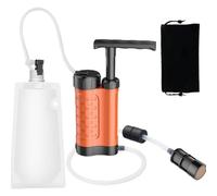 Generico Water Filter - Purification with Portable Manual Pump, Filtration Device, Outdoor Survival Equipment, Solution for Clean Drinking Water