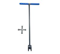 Genérico Water Meter Wrench - T-Shaped Valve Wrench Non-Slip - Locking for Valves, Designed for Home Garden Lawn Outdoor Patio Camping Plumbing