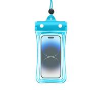 Genérico Water Resistant Handybag - 24 cm Transparent TPU Bumper Touch Screen | Dreifach Protective Shimmer Mit Luftpolster | Handy Protective Bag for Sleeping Bag Rafting Sommer