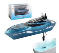 Generico Water Toy Boat, Remote Control Pool Boat | Rechargeable Speedboat, Blue Boat, Cute Speedboat, Electric Water Toy for Party, Entertainment, Meeting