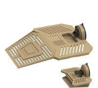 Genérico Water Turtle Platform - Swimming Dock & Pilgrimage Area | Heavy Duty Tank Dock, Removable Ramp with Stand, Turtle Food Rest Area