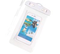 Genérico Waterproof Phone - Transparent with Touch Screen for Smartphone | Mobile Phone for Swimming, for Beach Cycling Kayaking Walk on Holidays Running, white, Consulte la descripción, See