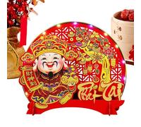 Genérico Wealth Decoration: New Year Wealth Figure, Vietnamese Style Idol | Spring Festival Prosperity Celebration Display Symbolic Collection Of L
