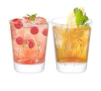 Generico Wedding Wine Glasses for Newlyweds | Fun Design Ring Party Whisky Glasses - Collectible Whiskey Container for Restaurant Family Gathering