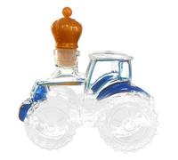 Genérico Whiskey Decanter Wine Bottles - Tractor Shaped Whiskey Wine Bottle | Empty Bottle Dispenser, Vintage Semi Truck Whiskeys Bottles, Funny Car-Shaped Glass Liquor With Stopper For Dad