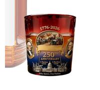 Genérico Whiskey Glasses Set - Classic and Ancient Liquor Glass 150ml | Old Fashioned Whisky Glasses - for Men Women Family Cocktails Birthday Home Bar Kitchen Shop