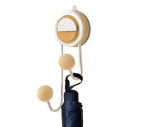 Generico Window Hooks, Towel Organizer with, Powerful Hook for Heavy Use, for Bathroom Kitchen Living Room Showers in Bathrobes Keys Umbrellas Hats Garlands Entrance Doors