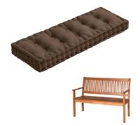 Generico Window Seat Cushions Indoor Velvet Bench Cushion, Bench Seat Cushion With Handle, Tufted Bench Cushions For Indoor Furniture, For Patio Furniture,Bay Window,Lawn,A,100x35x10cm