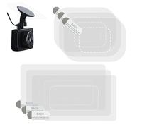 Genérico Windshield Stickers - Car Windshield Electrostatic Film | 6 Electrostatic Stickers for Dash CAM & Devices | Transparent Windshield Films for Cars