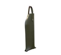 Genérico Wine Bottle Bag,Leather Wine Bag | Reusable Liquor Bags,Leather Bottle Holder with Handles for Dinner on Valentine's Day, green, Consulte la descripción, See description