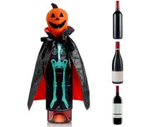 Generico Wine Bottle Covers - Festive Wine Bottle Cover | Halloween Decorative Accessories for Collectors Table Fans Tasting Events Holiday Special Occasions